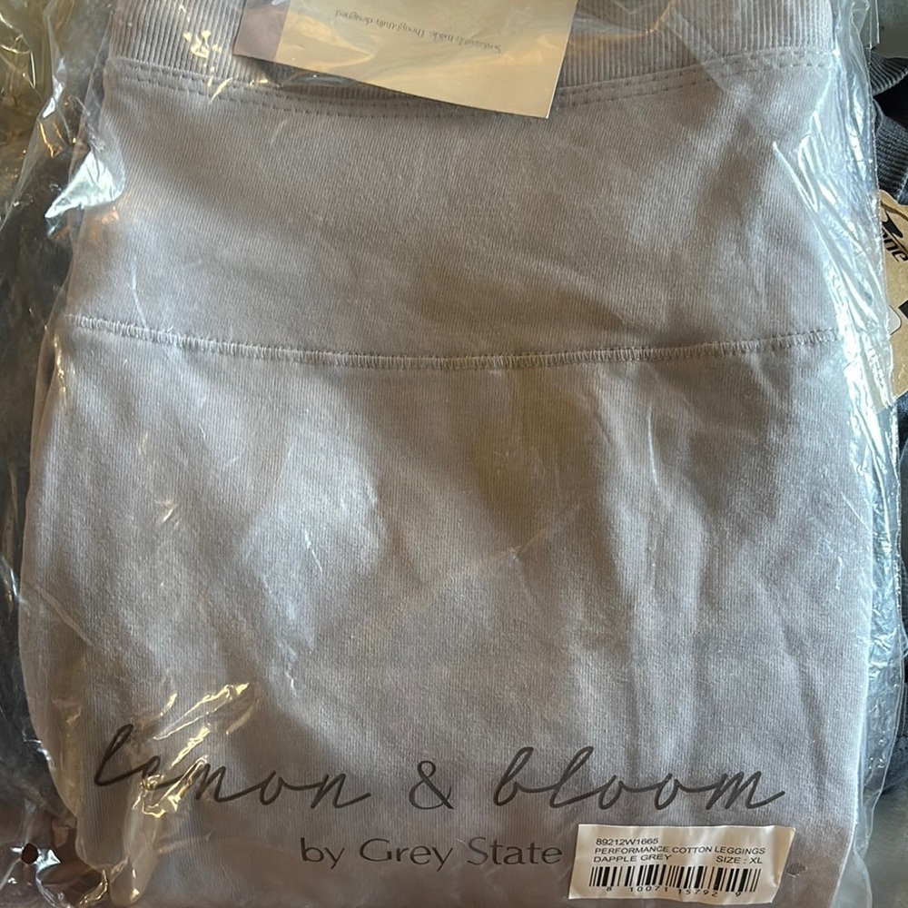 Grey State Lemon & Bloom Leggings